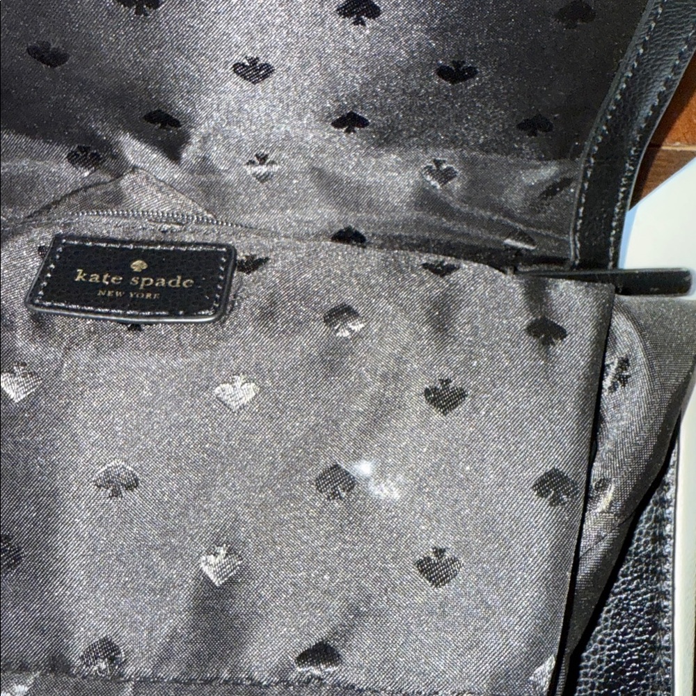 Kate Spade Black Crossbody Bag with Chain Detail - Picture 12 of 14